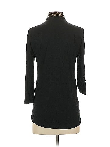 Cable & Gauge 3/4 Sleeve Blouse (view 2)