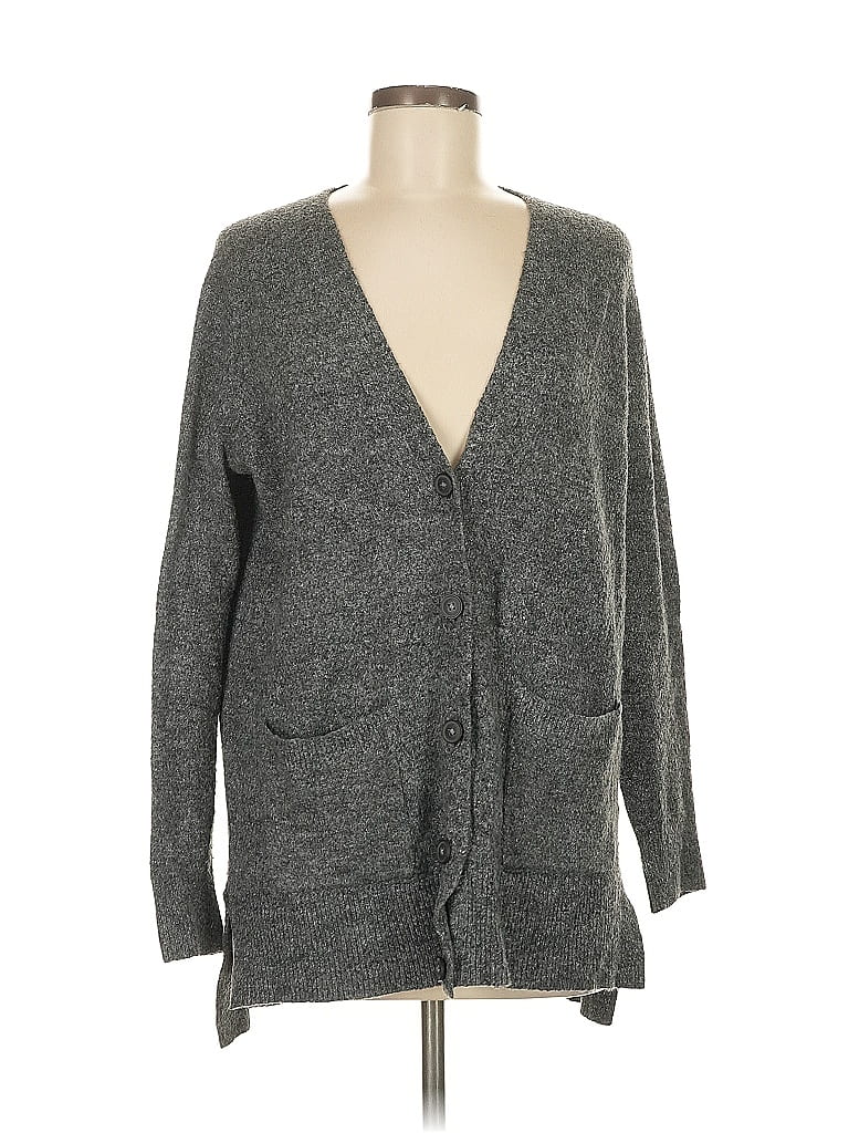 Pre-owned Old Navy Cardigan Sweater In Gray