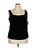Alex Evenings Black Tank Top Size 2X - photo 1
