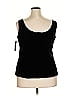Alex Evenings Black Tank Top Size 2X - photo 2
