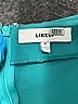 Likely Solid Teal Blue Cocktail Dress Size 6 - photo 6