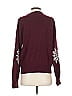Naadam 100% Cashmere Solid Burgundy Cashmere Pullover Sweater Size S - photo 2
