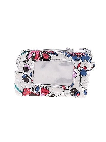 Vera Bradley Vineyard Floral RFID Zip-Top ID Case (view 2)