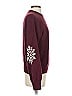Naadam 100% Cashmere Solid Burgundy Cashmere Pullover Sweater Size S - photo 3