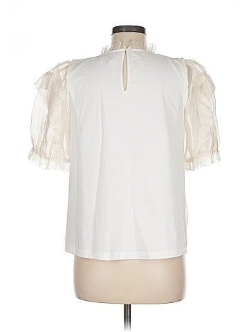 Sea New York Short Sleeve Silk Top (view 2)