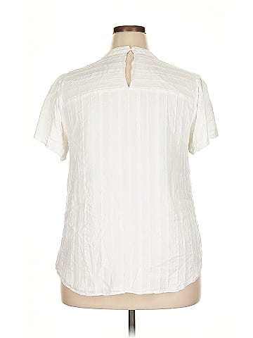Ann Taylor LOFT Short Sleeve Blouse (view 2)