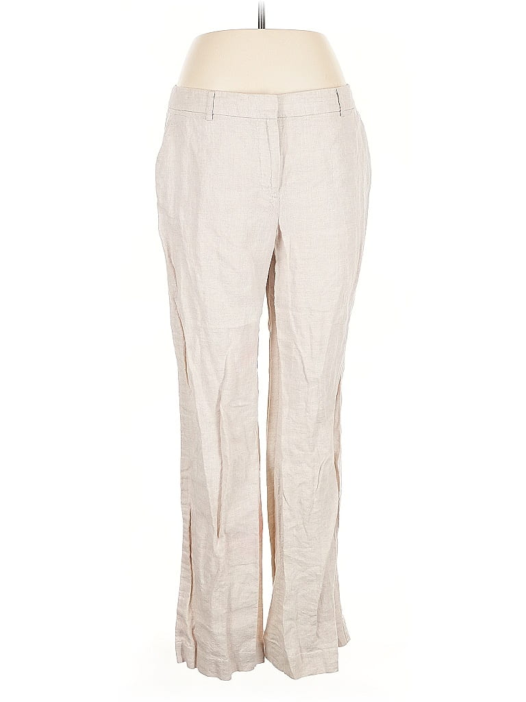 Click to view more detailed imagery on our partner's website Pre-owned Talbots Linen Pants In Brown