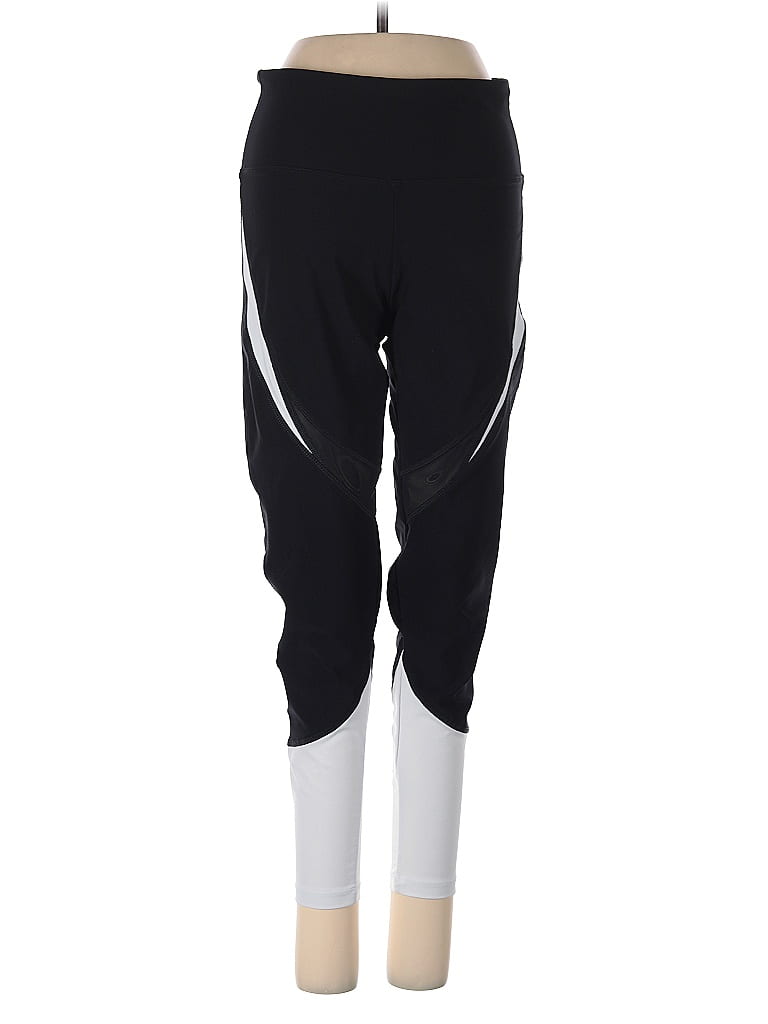 Marika Color Block Black Active Pants Size S - photo 1