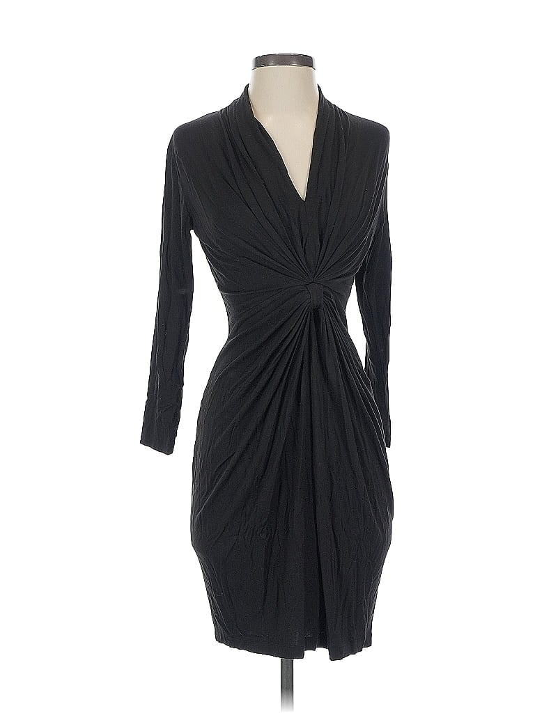 Catherine Malandrino Solid Black Cocktail Dress Size S - photo 1