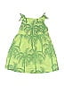 Zara Baby 100% Cotton Tropical Green Dress Size 12-18 mo - photo 1