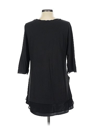 LOGO by Lori Goldstein 3/4 Sleeve T-Shirt (view 2)