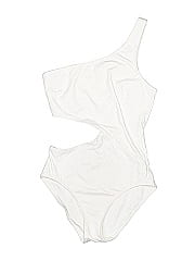 Solid & Striped One Piece Swimsuit