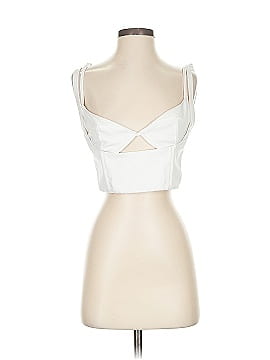 Garage Ivory Tube Top Size S