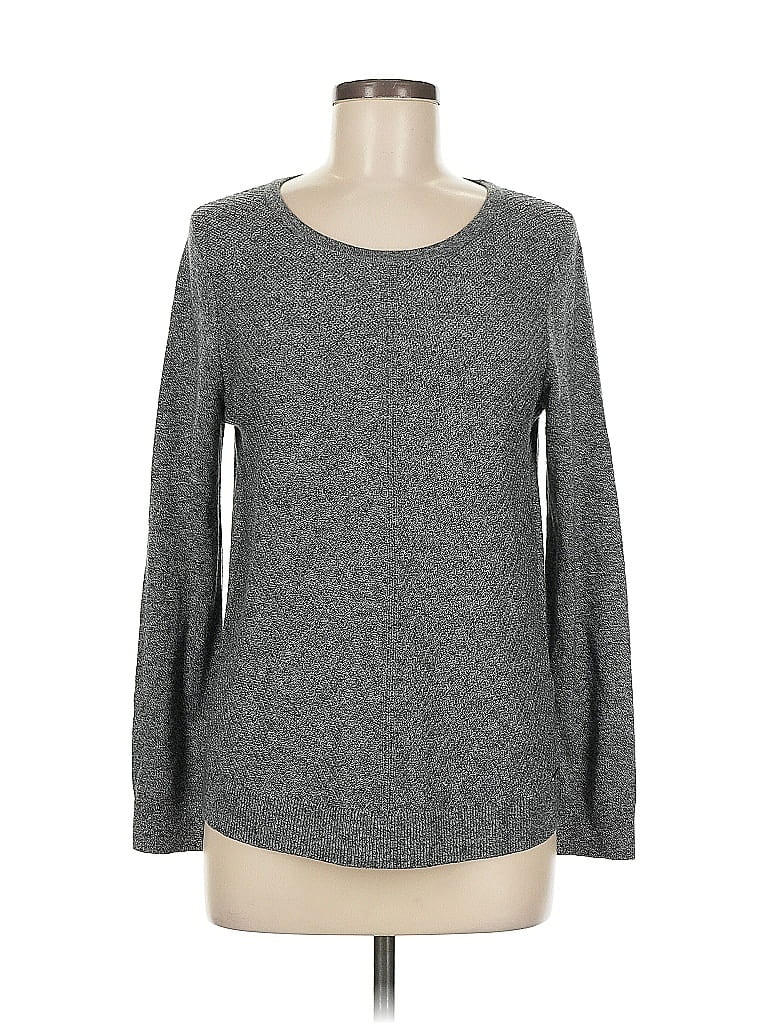 Pre-owned Calvin Klein Pullover Sweater In Gray