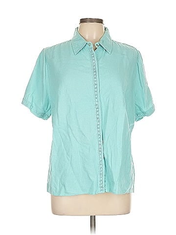 Cj Banks Short Sleeve Blouse (view 1)