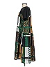 Gracia 100% Polyester Graphic Green Casual Dress Size S - photo 5
