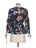 Tanya Taylor Black 3/4 Sleeve Silk Top Size 0 - photo 2