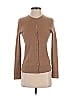 Saks Fifth Avenue 100% Cashmere Brown Tan cashmere cardigan Size XS - photo 1