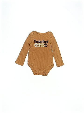 Timberland Long Sleeve Onesie (view 1)