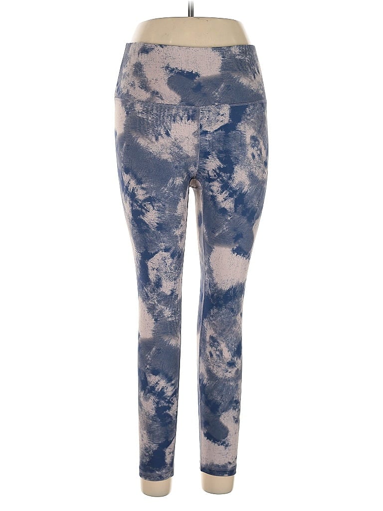 RBX Tie-dye Blue Active Pants Size L - photo 1