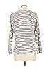 Hue Silver White 3/4 Sleeve T-Shirt Size XL - photo 2