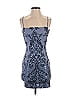 Windsor Paisley Blue Cocktail Dress Size M - photo 1