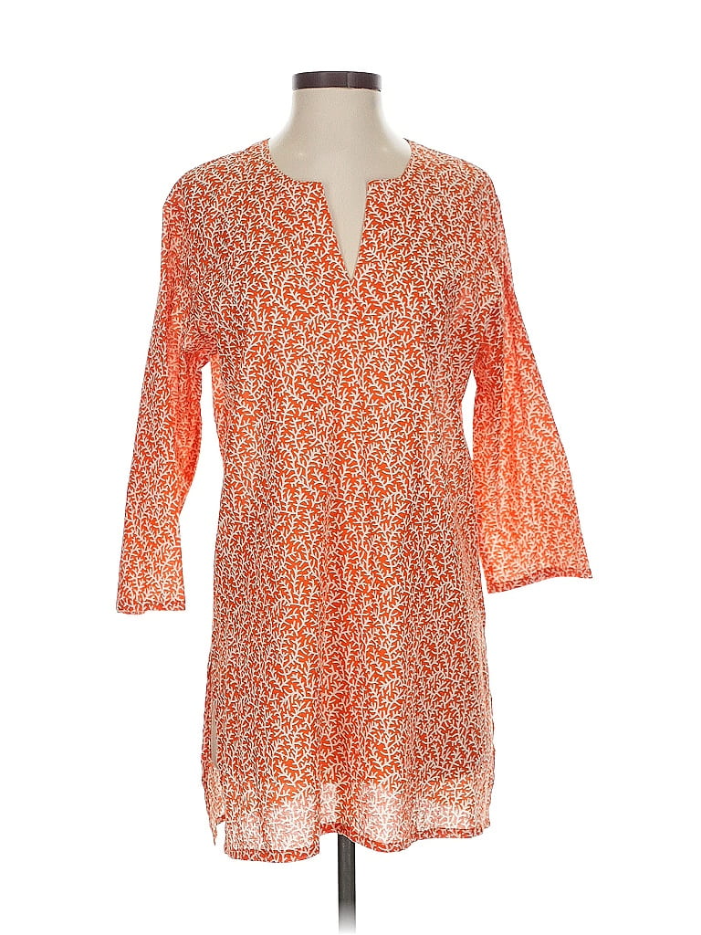 Click to view more detailed imagery on our partner's website Pre-owned Becasa Kimono In Orange