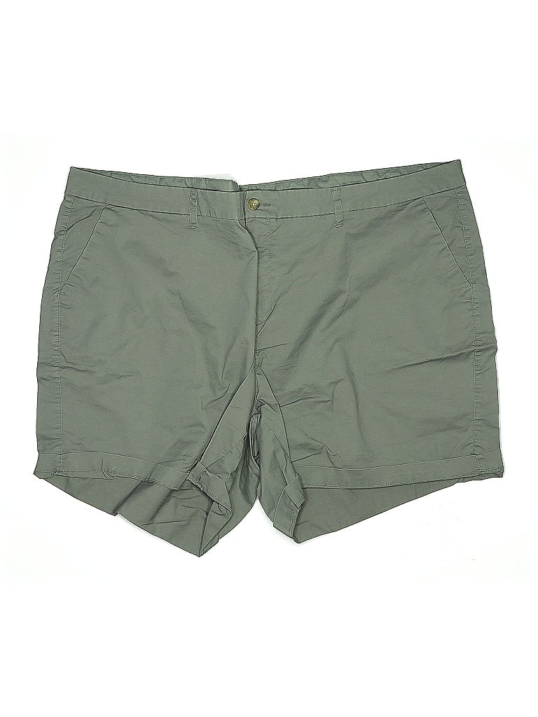 Pre-owned Old Navy Khaki Shorts In Green