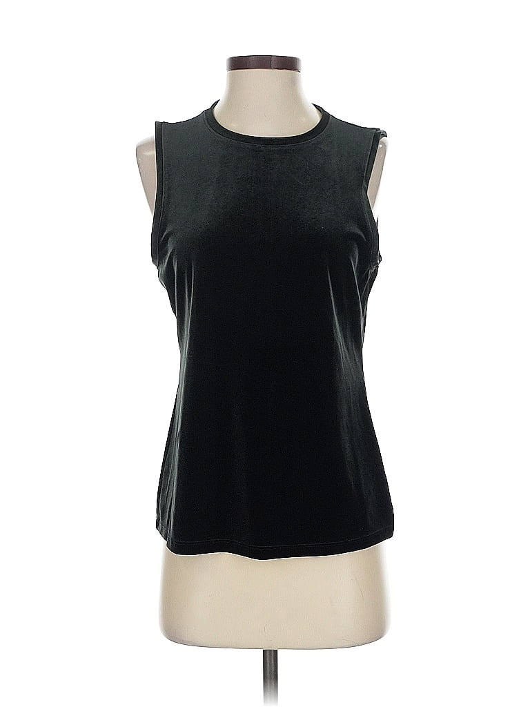 Pre-owned Gap Sleeveless Top Black Halter Neckline Tops