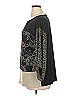 JM Collection Black 3/4 Sleeve Blouse Size L - photo 4