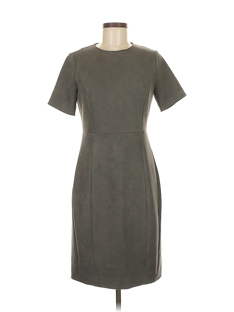 Pre-owned Elie Tahari Casual Dress In Gray