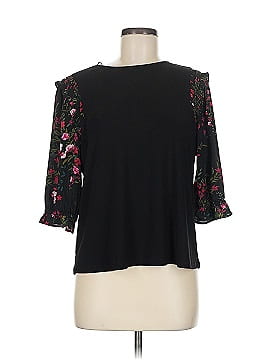 Ce Ce 3/4 Sleeve Top