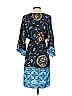 Hale Bob Paisley Blue Casual Dress Size S - photo 3