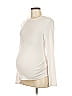 H&M Mama Ivory Long Sleeve T-Shirt Size M - photo 1