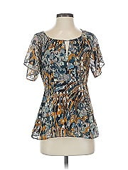 Hd In Paris Short Sleeve Silk Top