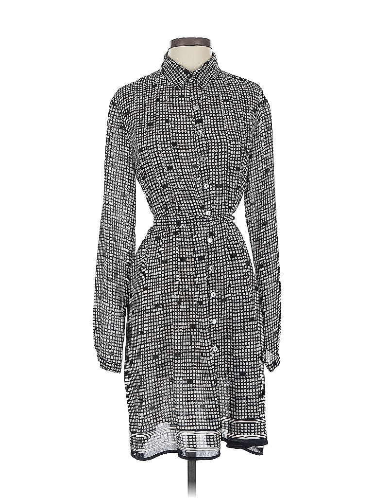 Pre-owned Max Studio Casual Dress In Gray