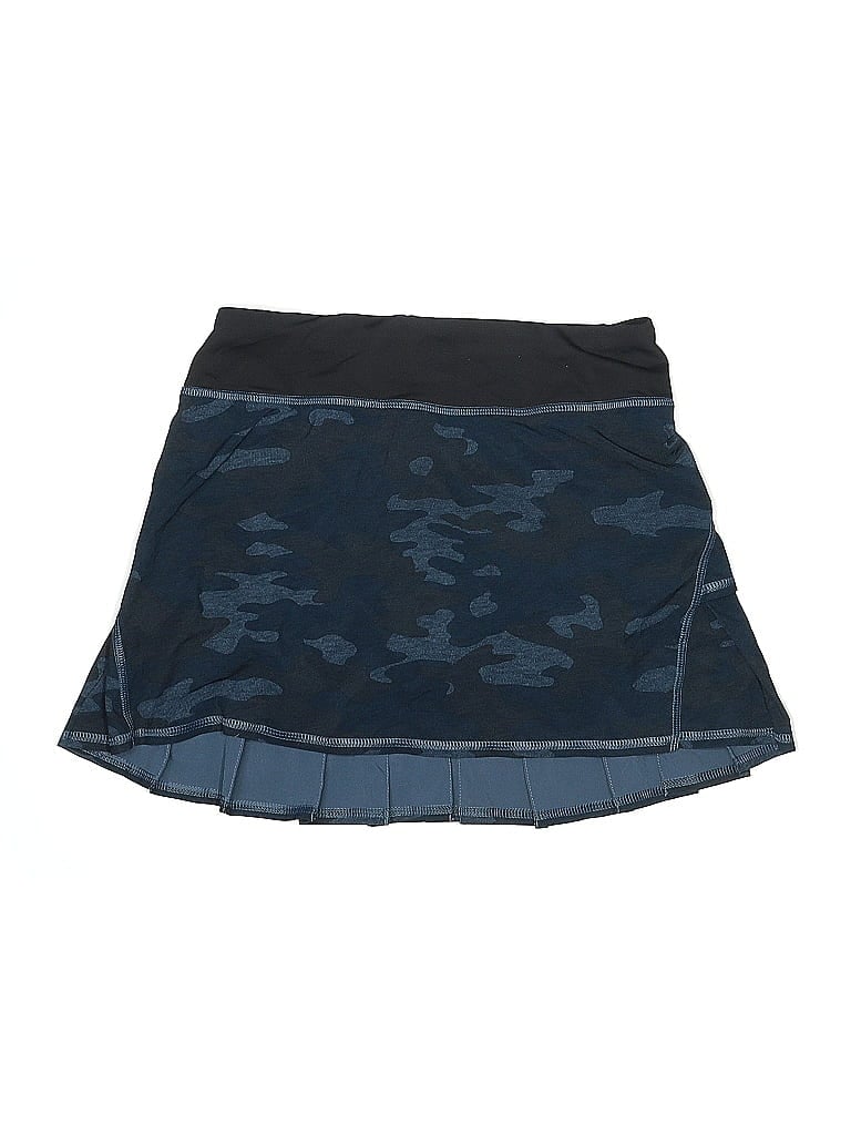 Pre-owned Lululemon Athletica Active Skort In Blue