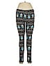 No Boundaries Print Teal Leggings Size M - photo 1