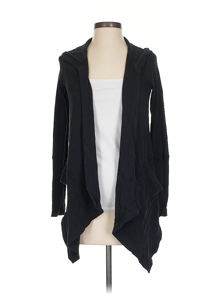 Pre-owned Splendid Cardigan Sweater In Black