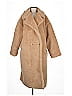 PrettyLittleThing 100% Polyester Tan Coat Size M - photo 1