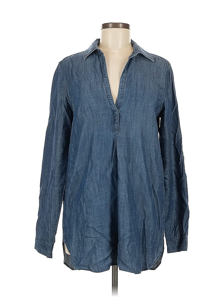 Pre-owned Gap Casual Dress In Blue