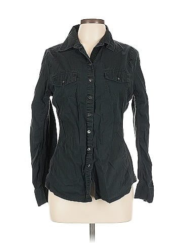 Converse One Star Long Sleeve Button-Down Shirt (view 1)