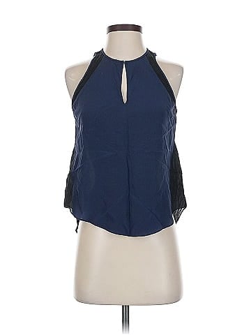 Elizabeth and James Sleeveless Silk Top (view 1)