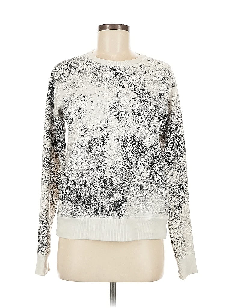 Pre-owned Lucy Pullover Sweater In White