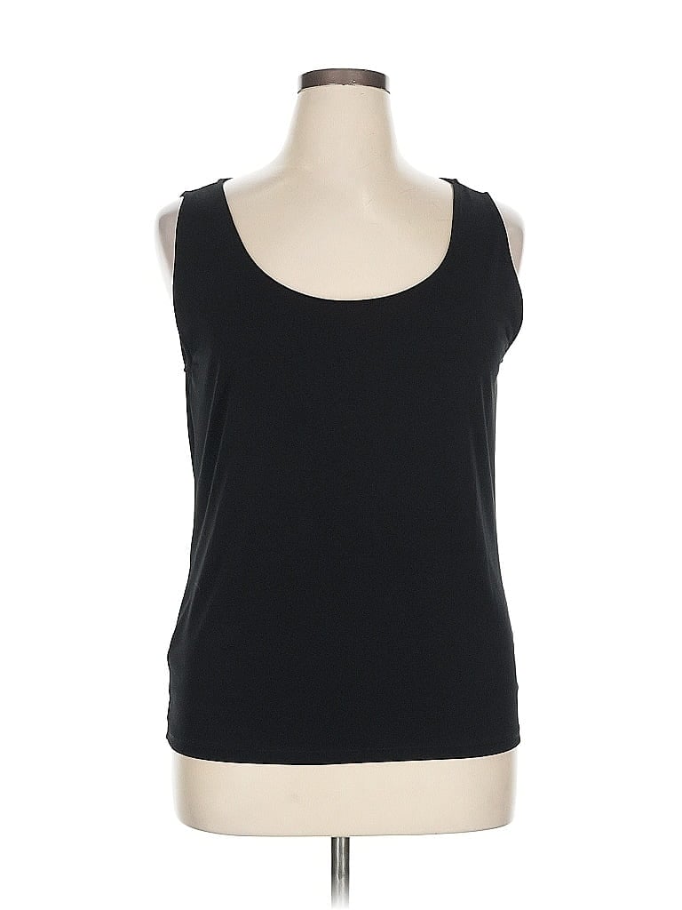 Pre-owned Ann Taylor Factory Tank Top Black Strapless Neckline Tops