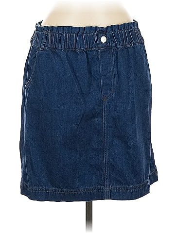 Ann Taylor LOFT Outlet Denim Skirt (view 1)