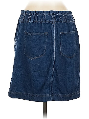 Ann Taylor LOFT Outlet Denim Skirt (view 2)