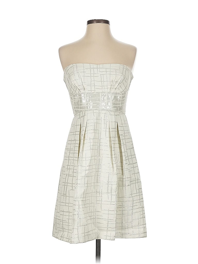 Click to view more detailed imagery on our partner's website Pre-owned Bcbgmaxazria Cocktail Dress In Silver