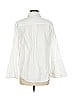 Velvet Heart 100% Cotton White 3/4 Sleeve Button-Down Shirt Size M - photo 2