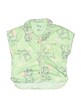 Disney Sleeveless Button Down Shirt